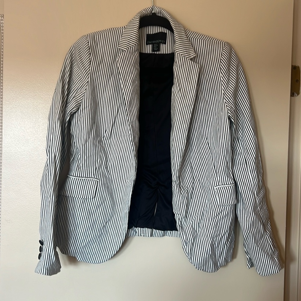 Stripped blazer